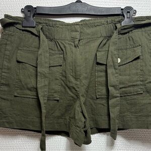 Loft Stylish Olive Green Shorts